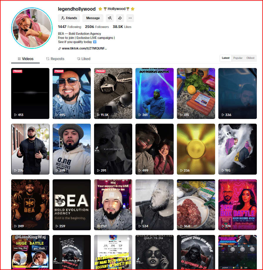 Hollywood - BEA creator