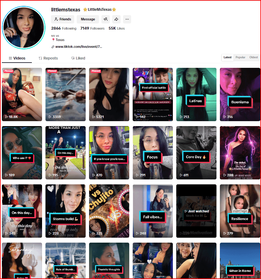 LittleMsTexas - Texas creator